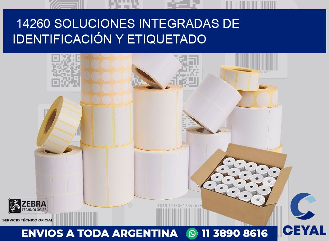 14260 SOLUCIONES INTEGRADAS DE IDENTIFICACIÓN Y ETIQUETADO