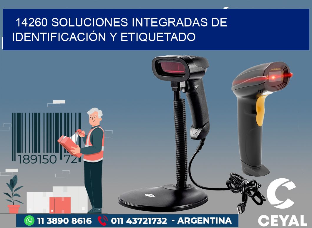 14260 SOLUCIONES INTEGRADAS DE IDENTIFICACIÓN Y ETIQUETADO