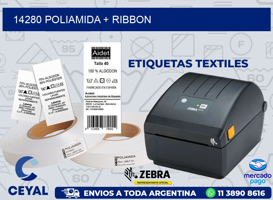 14280 POLIAMIDA + RIBBON