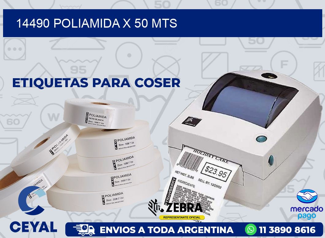 14490 POLIAMIDA X 50 MTS