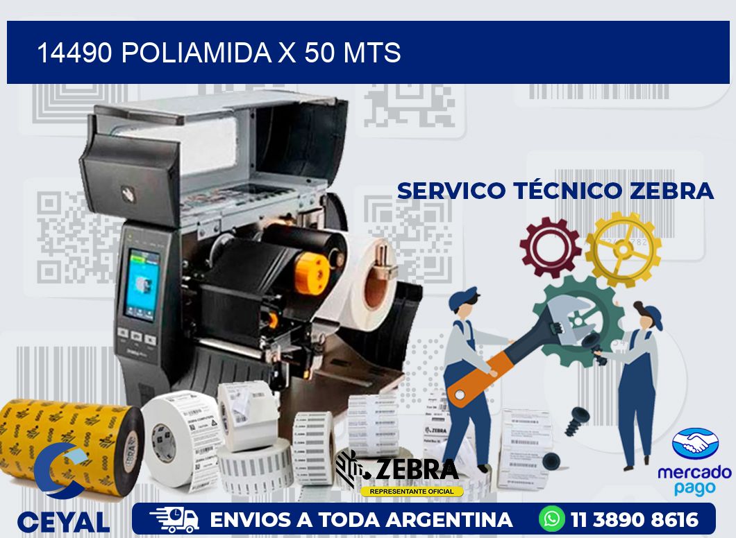 14490 POLIAMIDA X 50 MTS