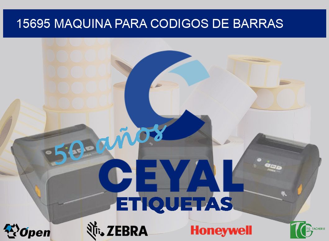 15695 MAQUINA PARA CODIGOS DE BARRAS
