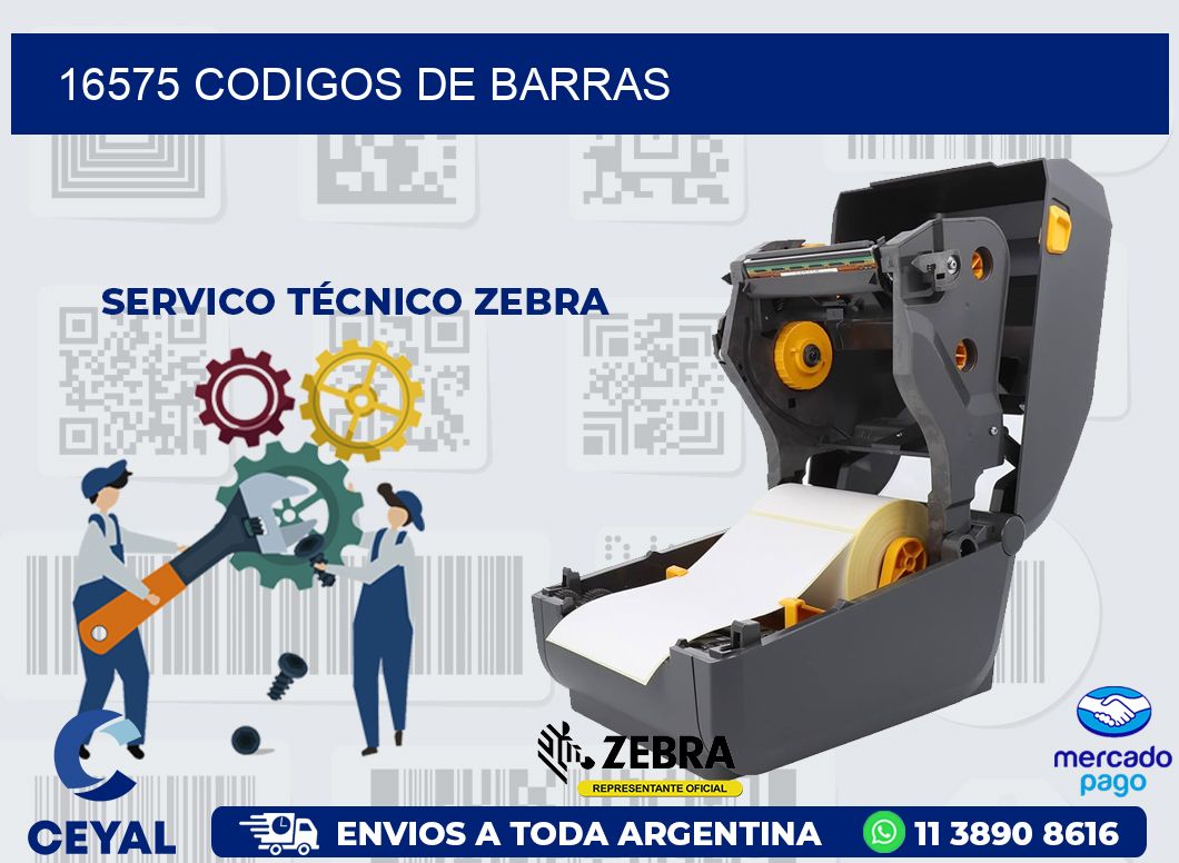 16575 CODIGOS DE BARRAS