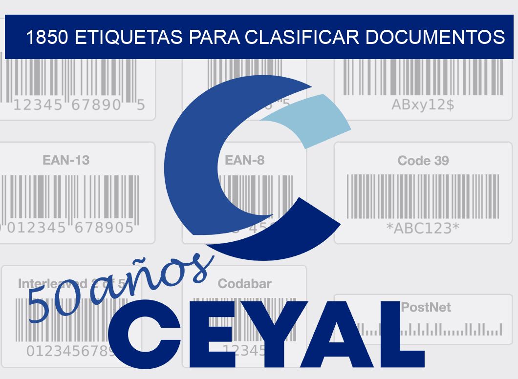 1850 ETIQUETAS PARA CLASIFICAR DOCUMENTOS
