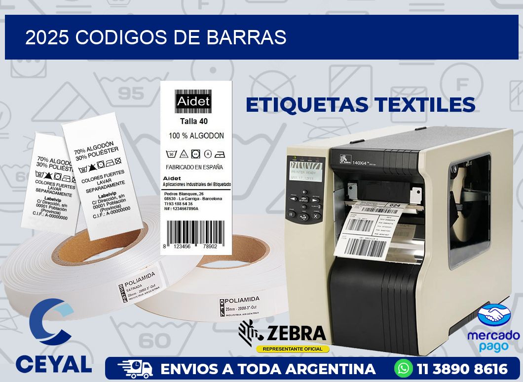 2025 CODIGOS DE BARRAS