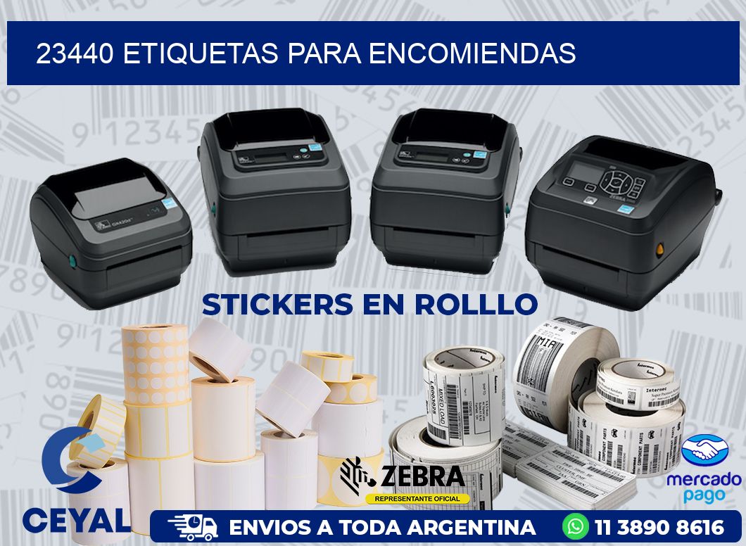 23440 ETIQUETAS PARA ENCOMIENDAS