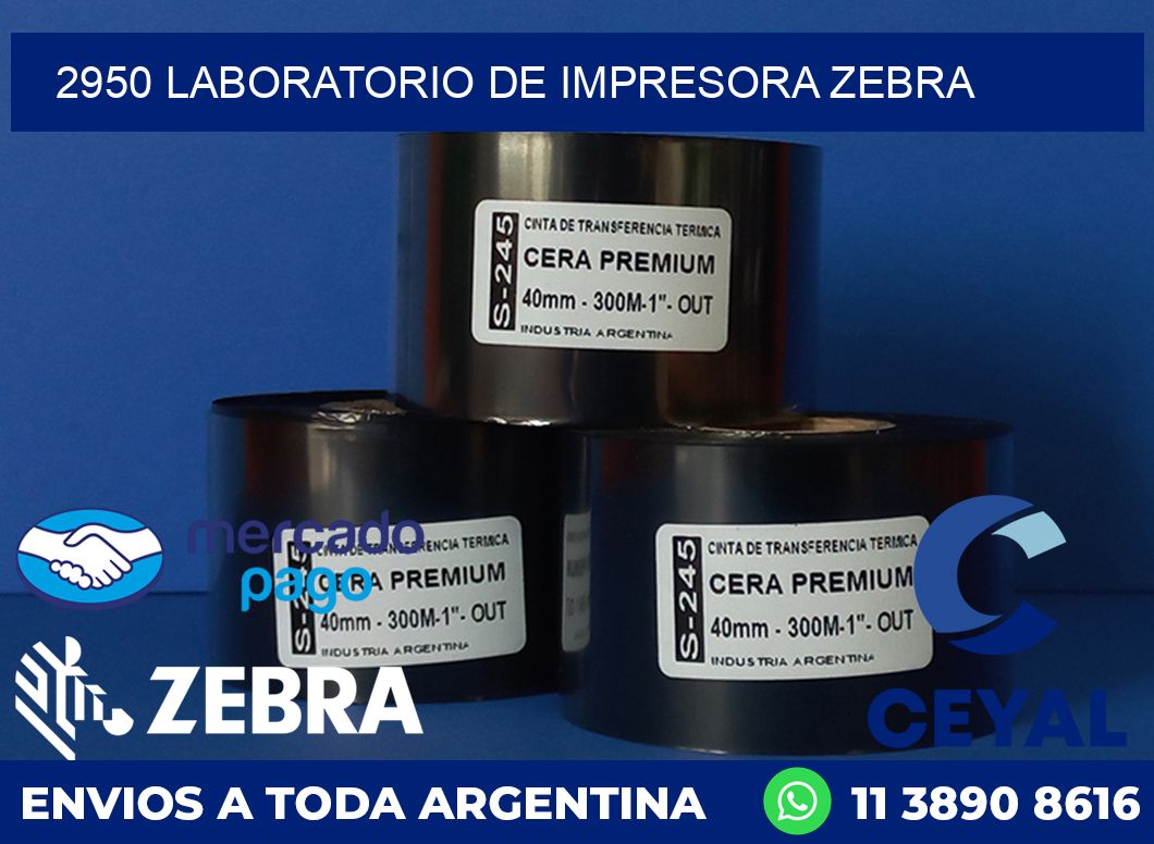 2950 LABORATORIO DE IMPRESORA ZEBRA