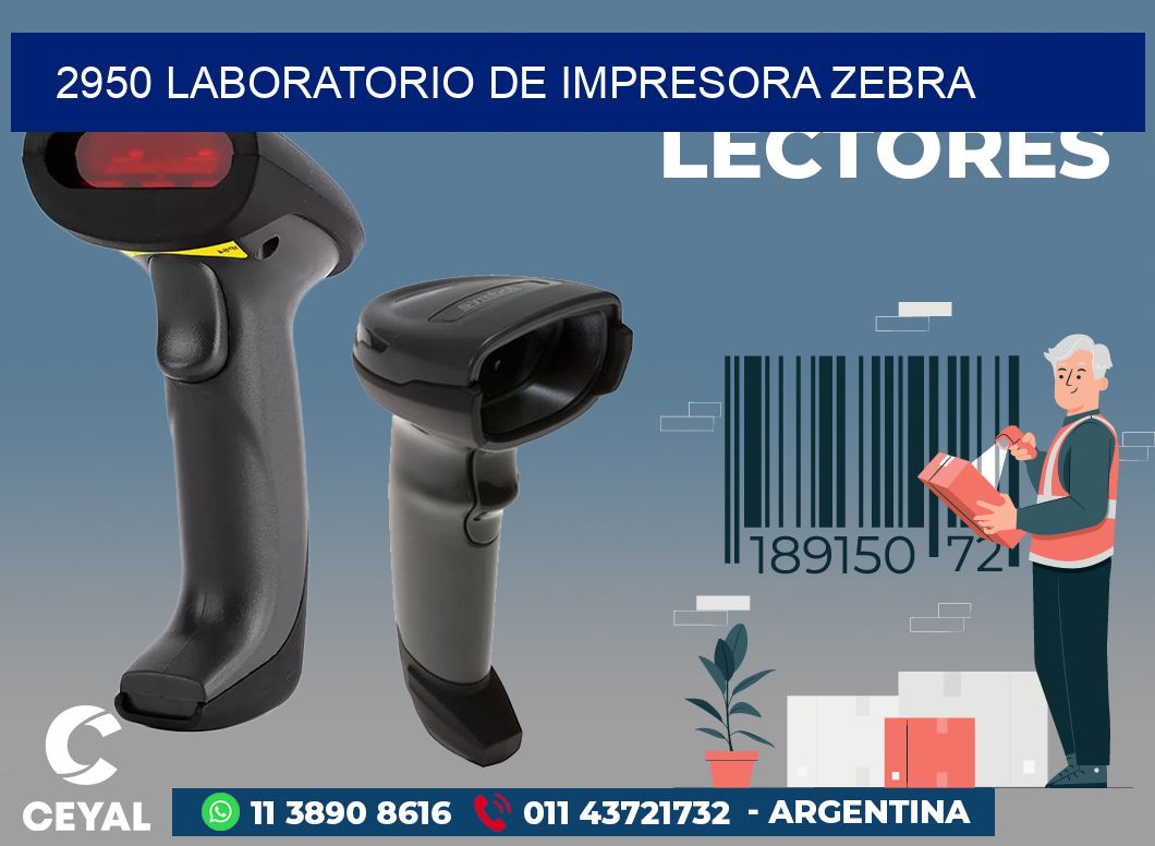 2950 LABORATORIO DE IMPRESORA ZEBRA