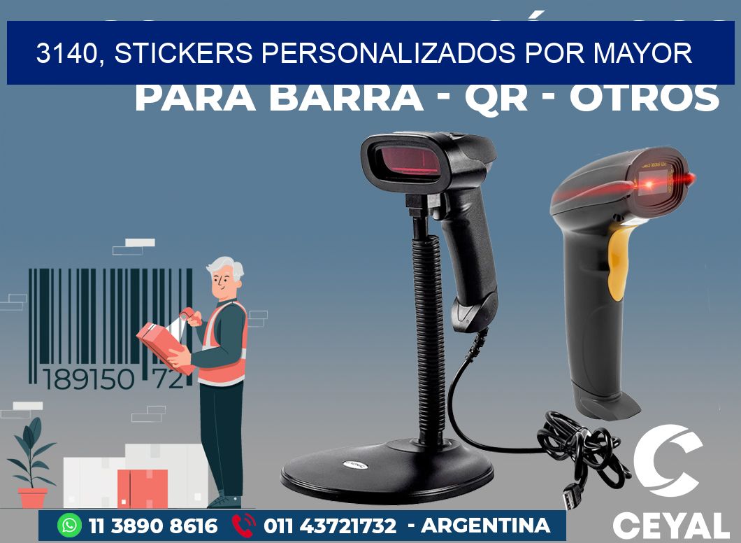 3140, stickers personalizados por mayor