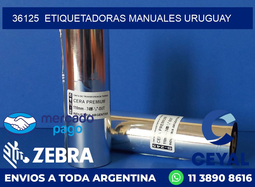 36125  ETIQUETADORAS MANUALES URUGUAY