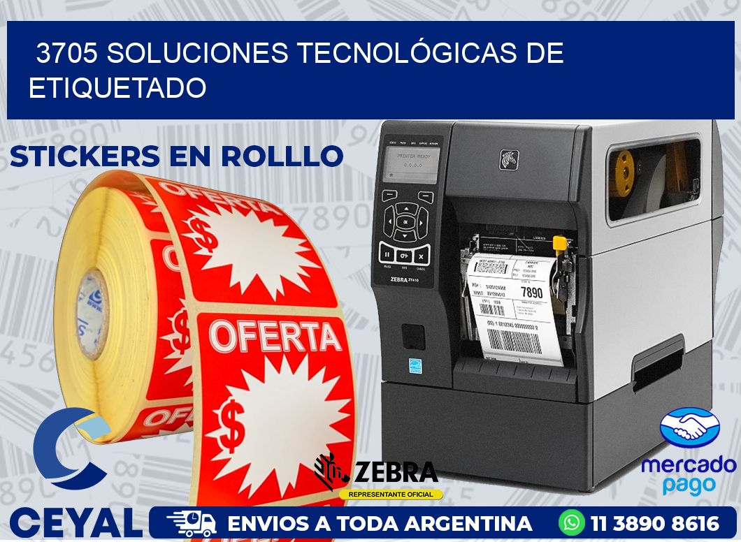 3705 SOLUCIONES TECNOLÓGICAS DE ETIQUETADO