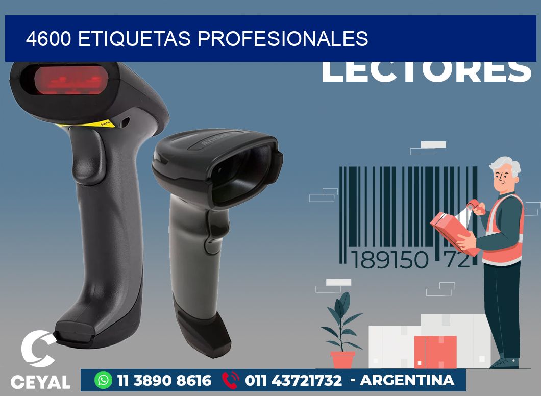 4600 ETIQUETAS PROFESIONALES