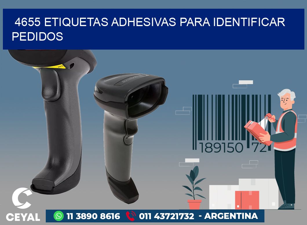 4655 ETIQUETAS ADHESIVAS PARA IDENTIFICAR PEDIDOS