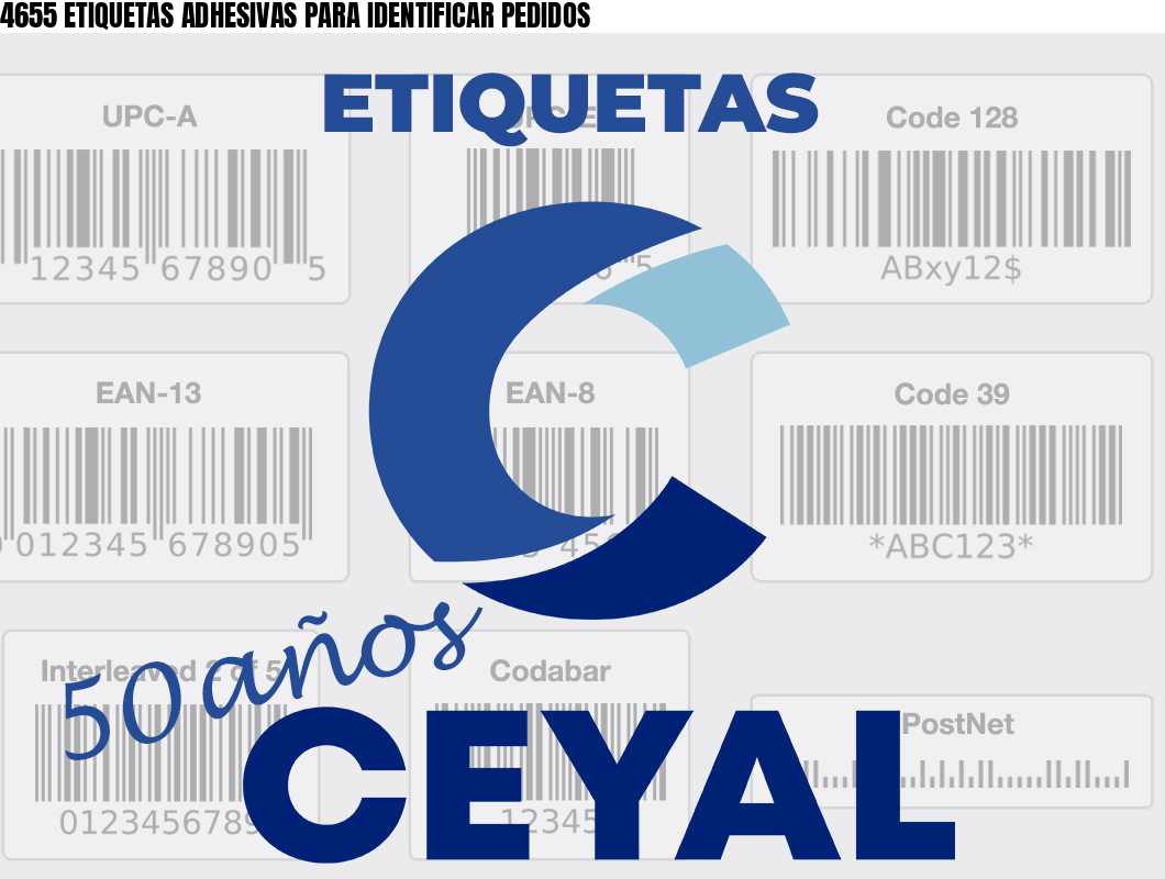 4655 ETIQUETAS ADHESIVAS PARA IDENTIFICAR PEDIDOS