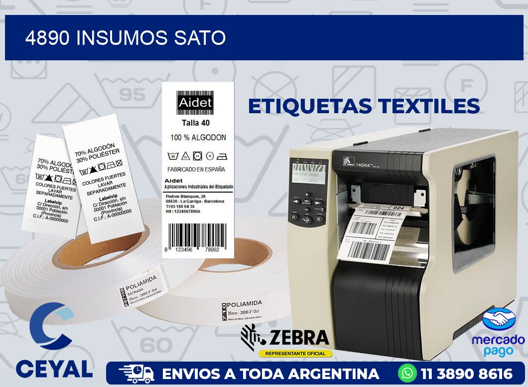 4890 INSUMOS SATO