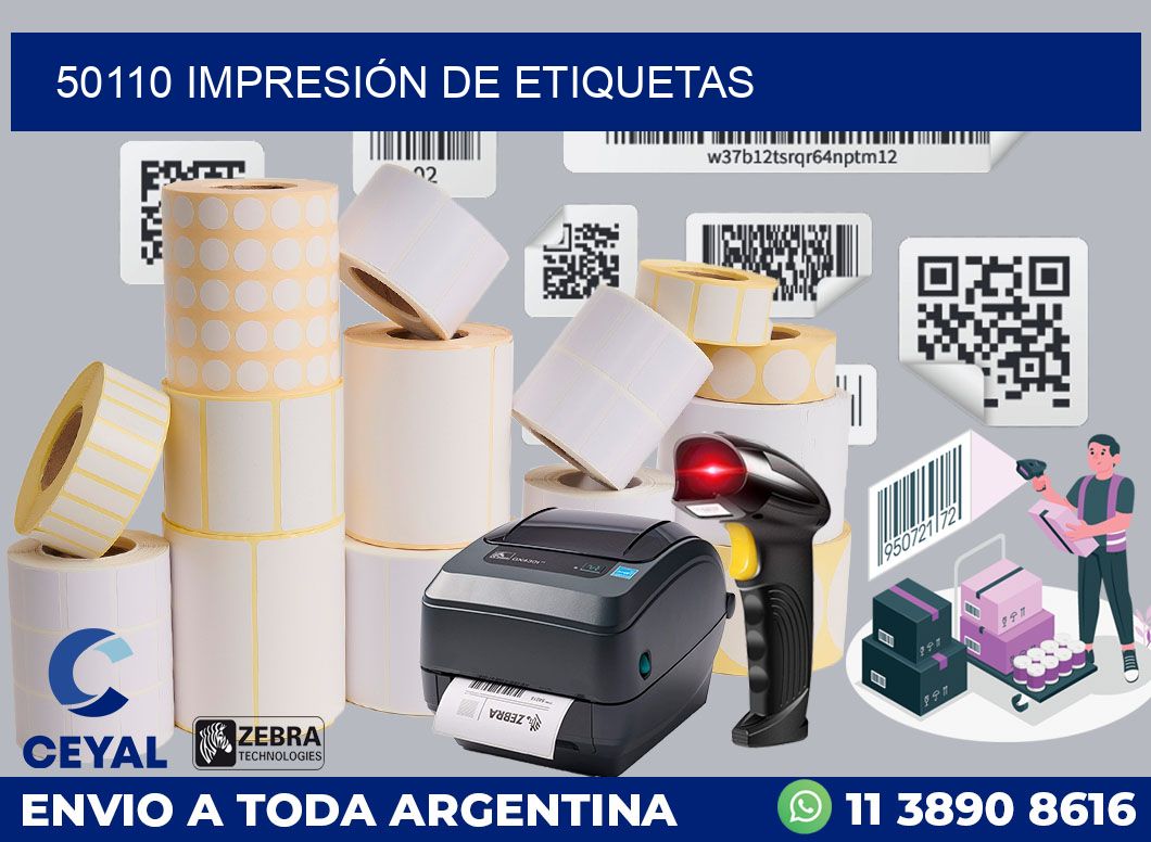 50110 IMPRESIÓN DE ETIQUETAS