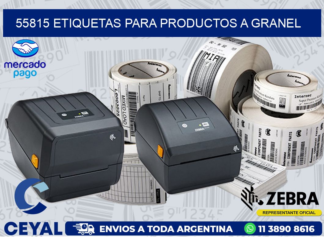 55815 ETIQUETAS PARA PRODUCTOS A GRANEL
