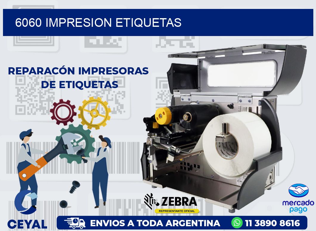 6060 IMPRESION ETIQUETAS