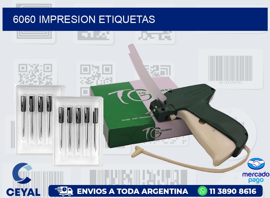 6060 IMPRESION ETIQUETAS