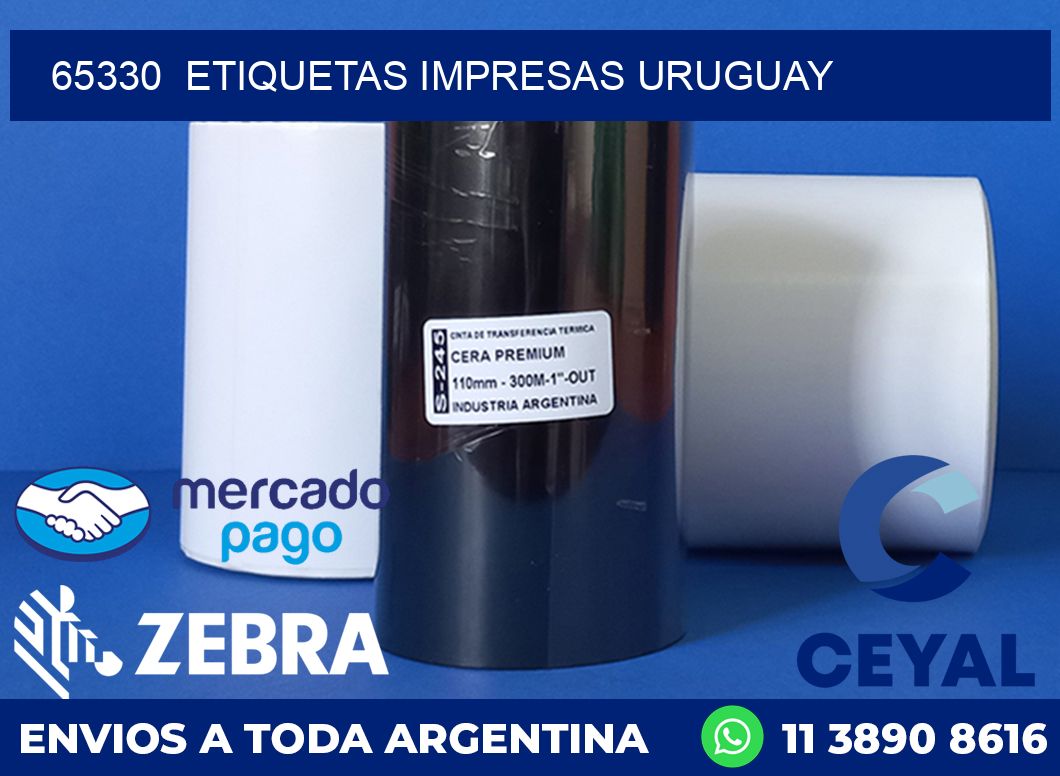 65330  ETIQUETAS IMPRESAS URUGUAY