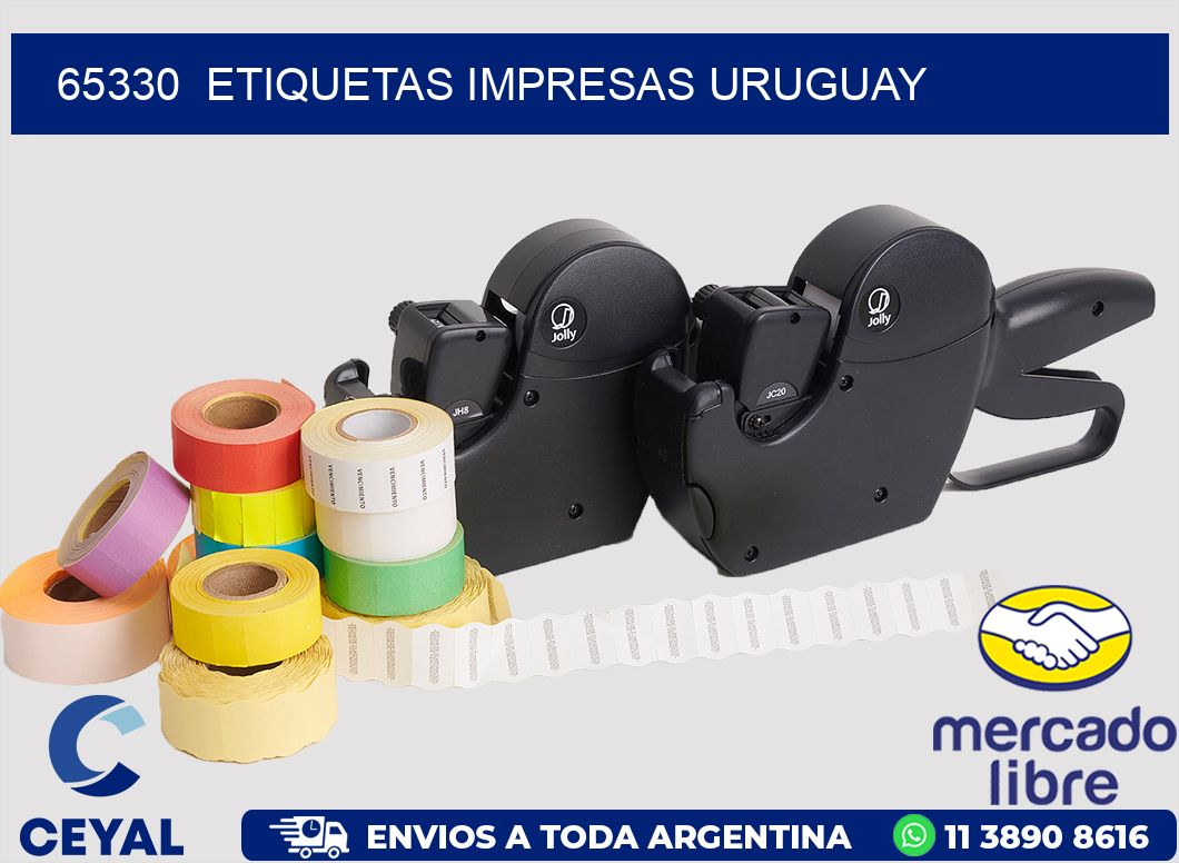 65330  ETIQUETAS IMPRESAS URUGUAY