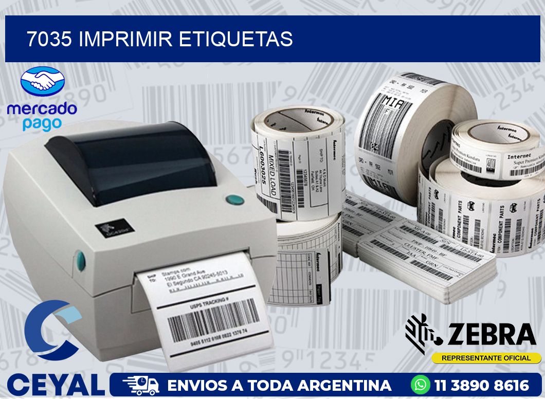 7035 IMPRIMIR ETIQUETAS