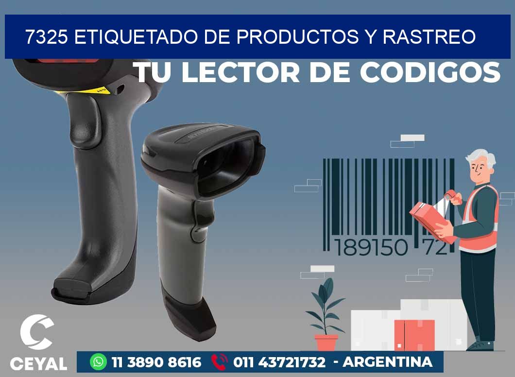 7325 ETIQUETADO DE PRODUCTOS Y RASTREO