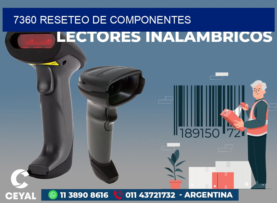 7360 RESETEO DE COMPONENTES