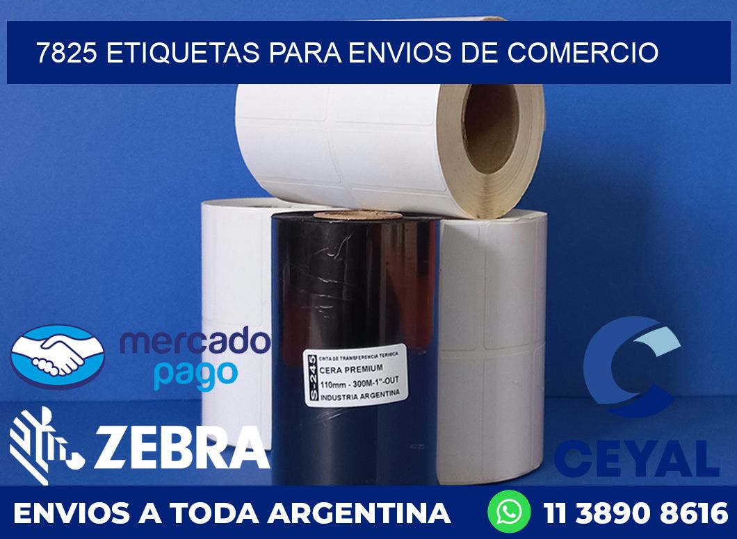 7825 ETIQUETAS PARA ENVIOS DE COMERCIO