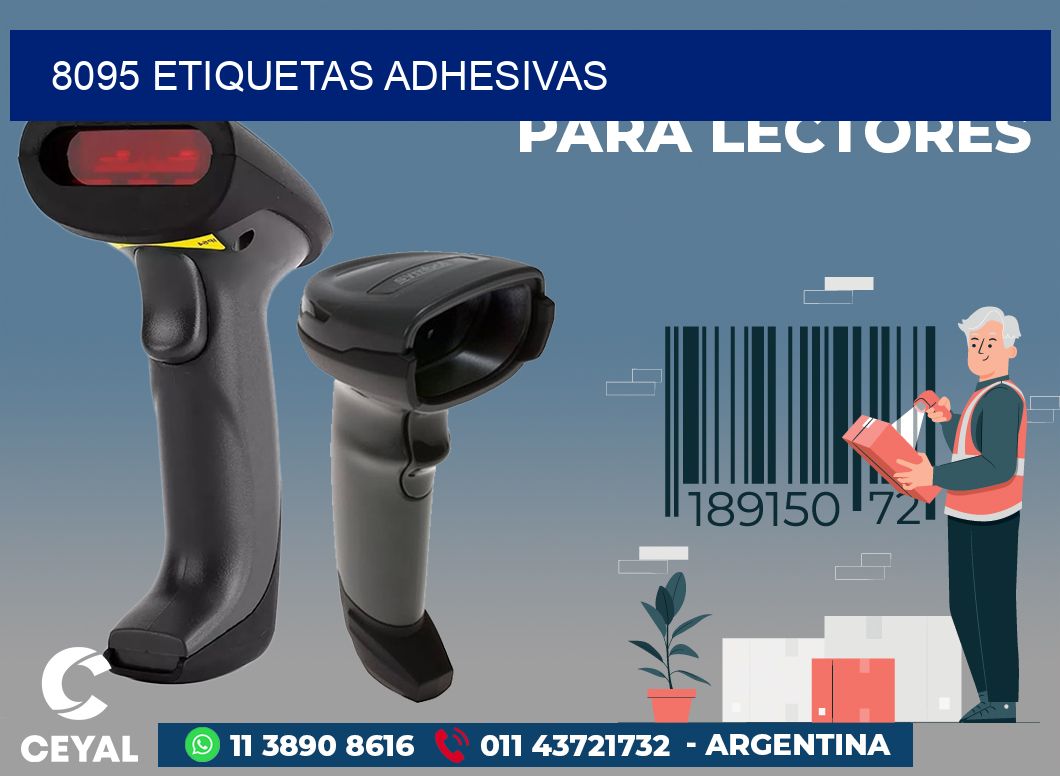 8095 ETIQUETAS ADHESIVAS