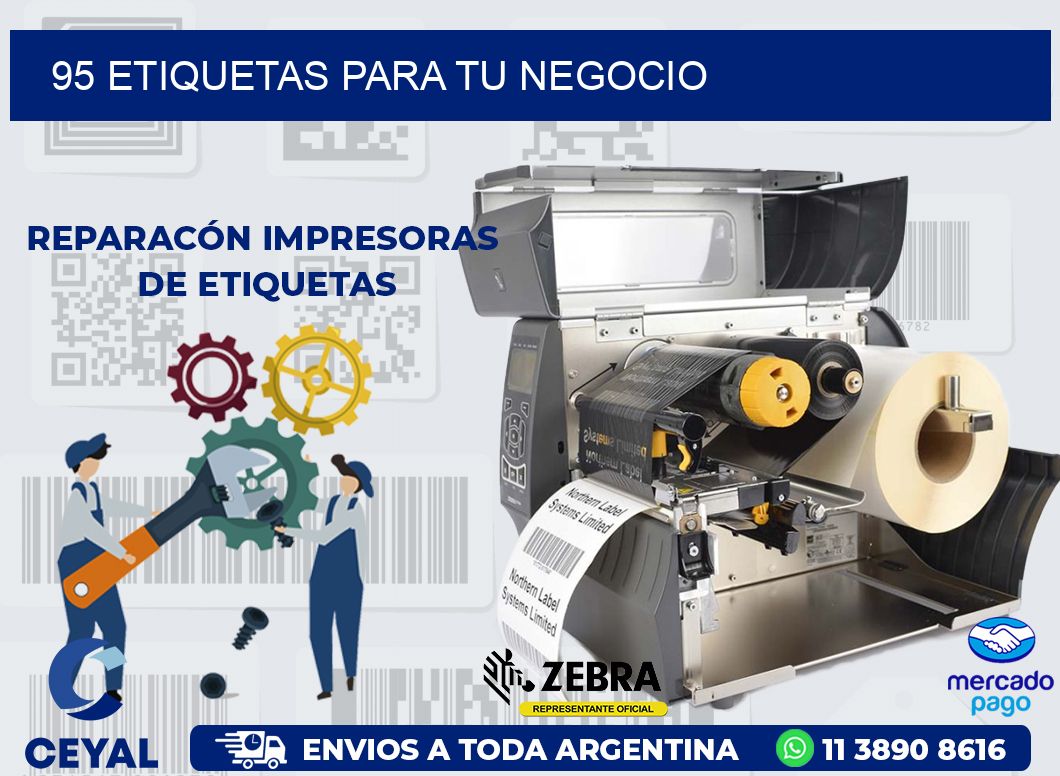 95 ETIQUETAS PARA TU NEGOCIO