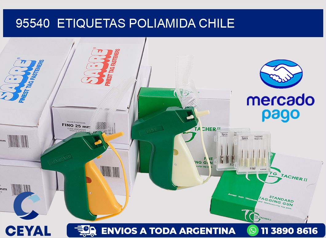 95540  ETIQUETAS POLIAMIDA CHILE