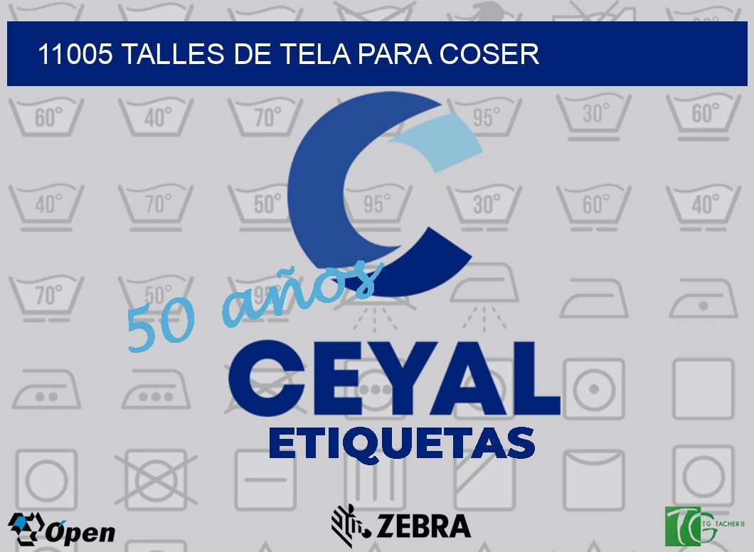11005 TALLES DE TELA PARA COSER