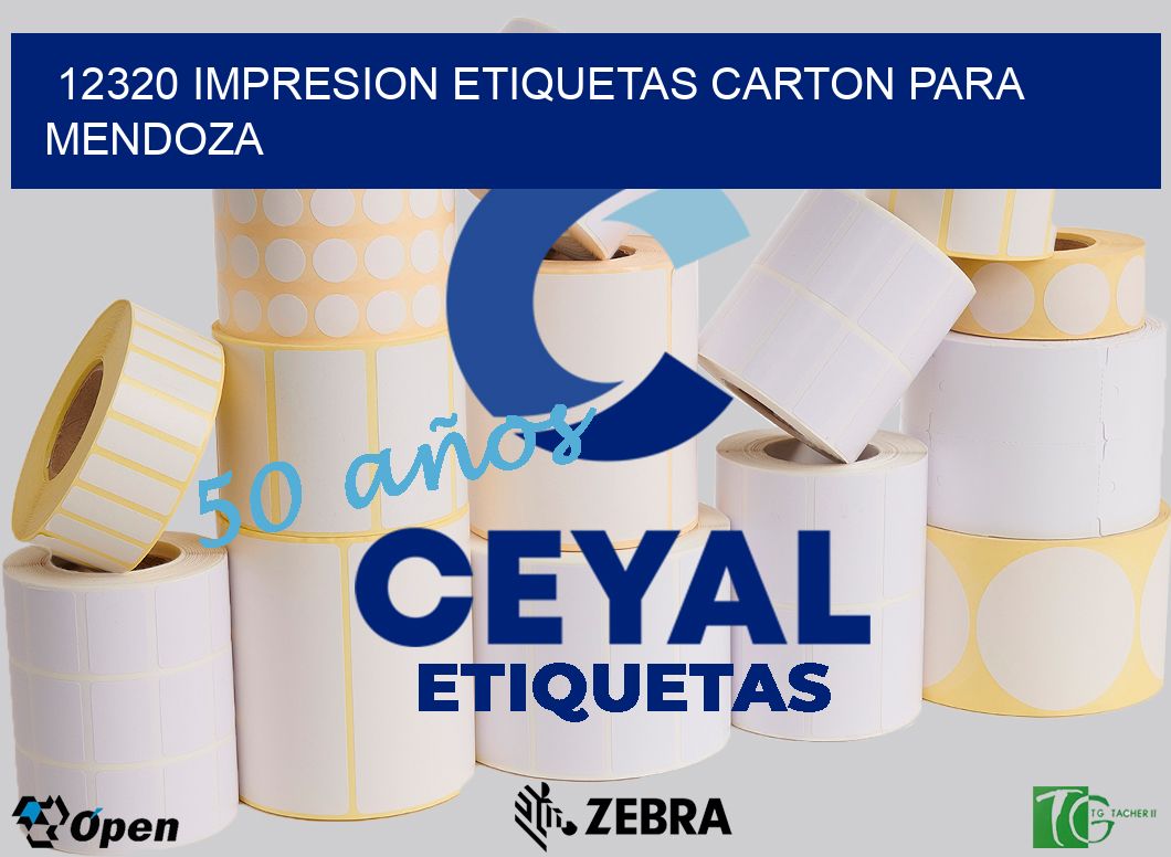 12320 IMPRESION ETIQUETAS CARTON PARA MENDOZA