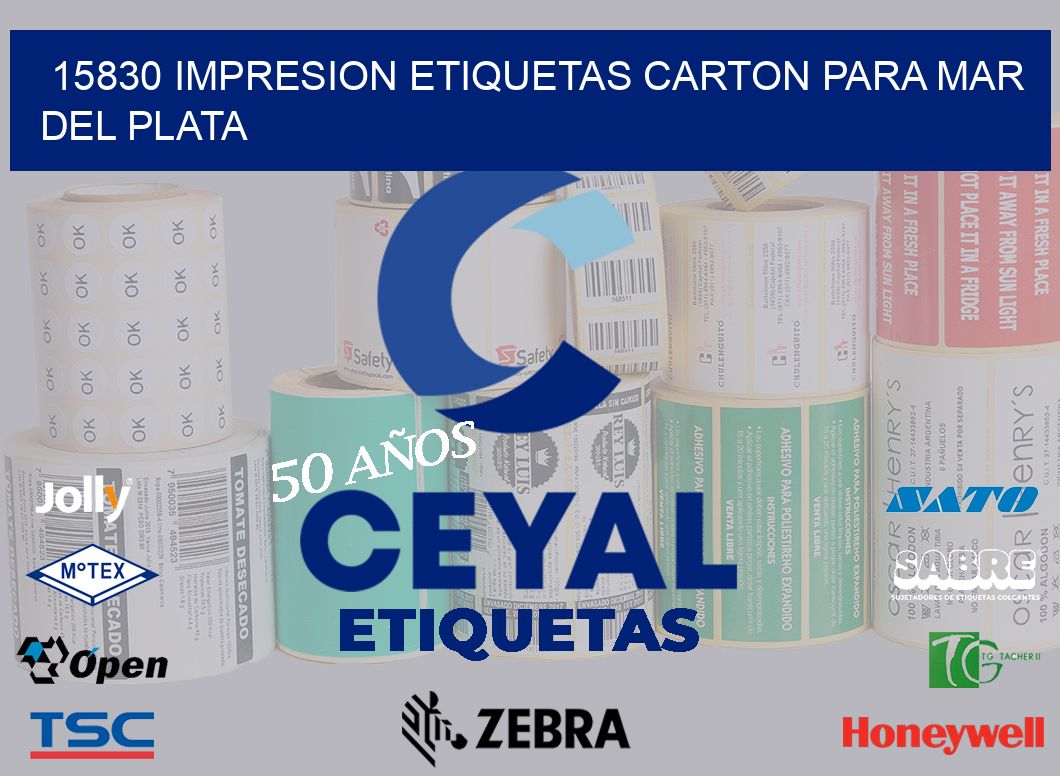 15830 IMPRESION ETIQUETAS CARTON PARA MAR DEL PLATA