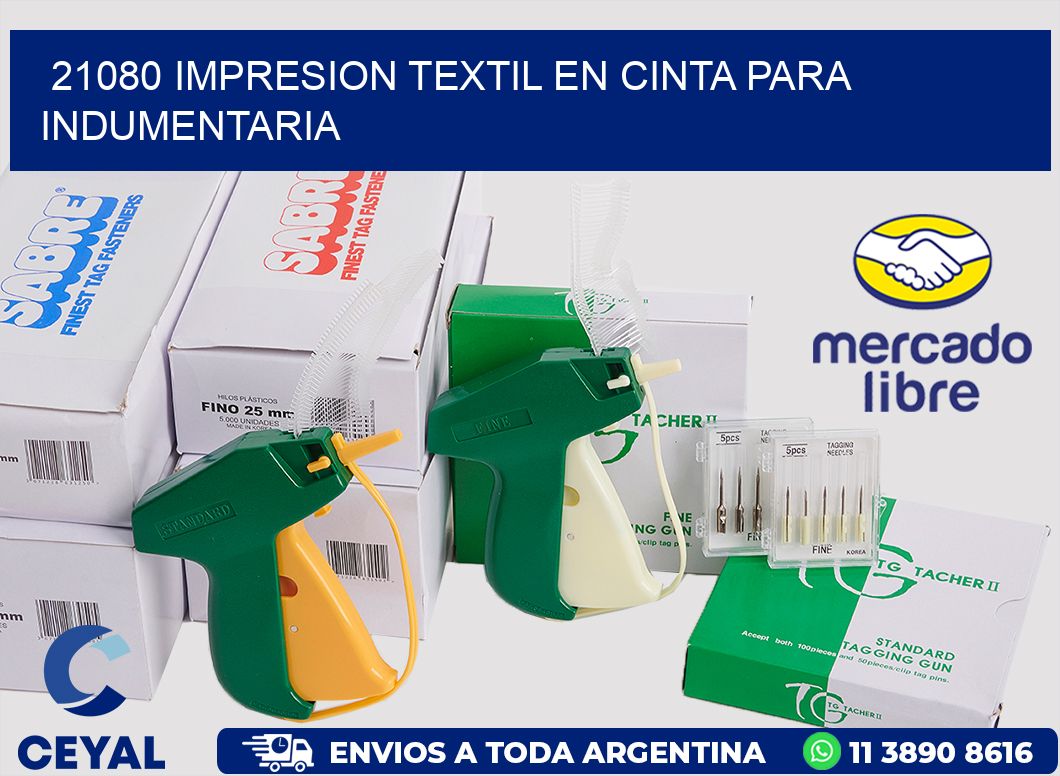 21080 IMPRESION TEXTIL EN CINTA PARA INDUMENTARIA