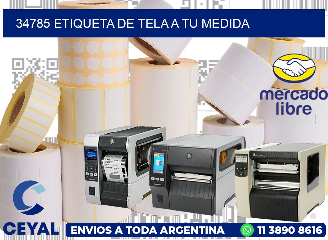 34785 ETIQUETA DE TELA A TU MEDIDA