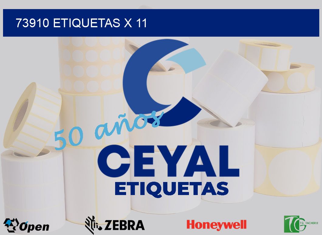 73910 Etiquetas x 11
