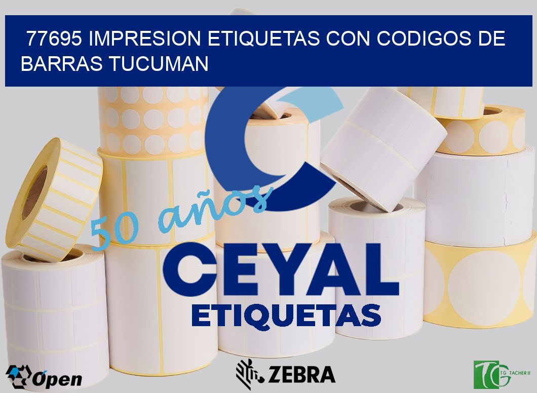 77695 IMPRESION ETIQUETAS CON CODIGOS DE BARRAS TUCUMAN