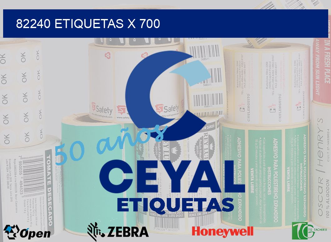 82240 Etiquetas x 700
