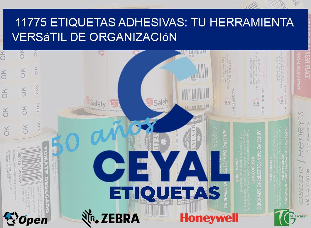 11775 Etiquetas Adhesivas: Tu Herramienta Versátil de Organización