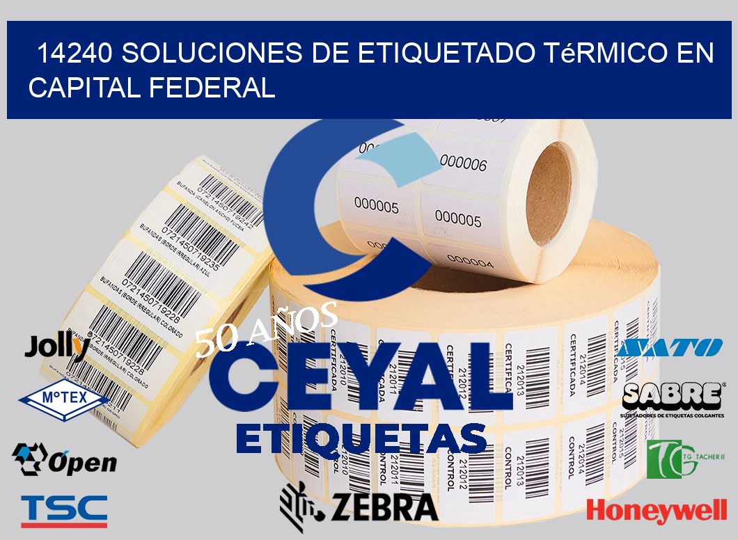 14240 Soluciones de Etiquetado Térmico en Capital Federal