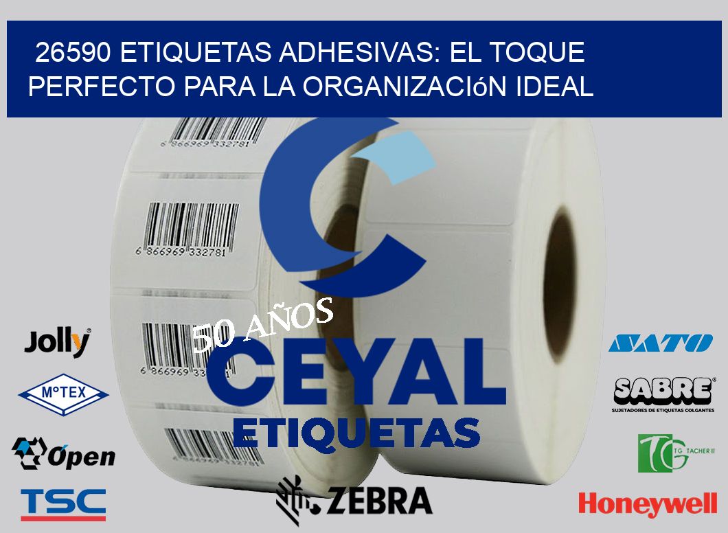 26590 Etiquetas Adhesivas: El Toque Perfecto para la Organización Ideal