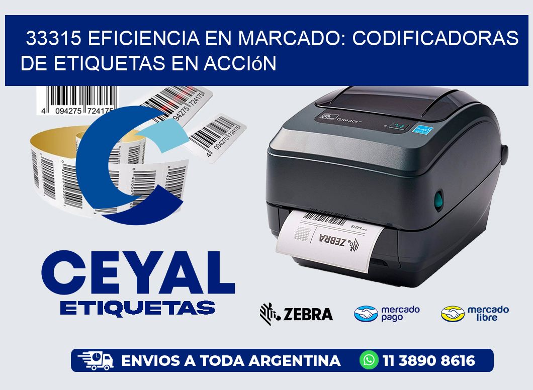 33315 Eficiencia en Marcado: Codificadoras de Etiquetas en Acción