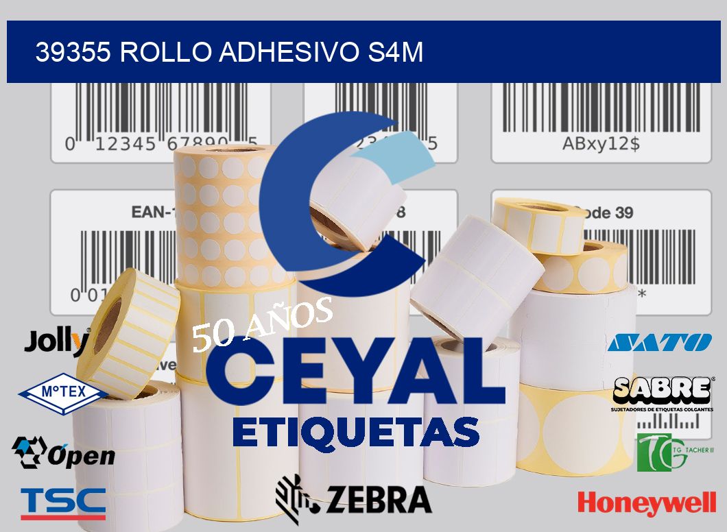 39355 ROLLO ADHESIVO S4M
