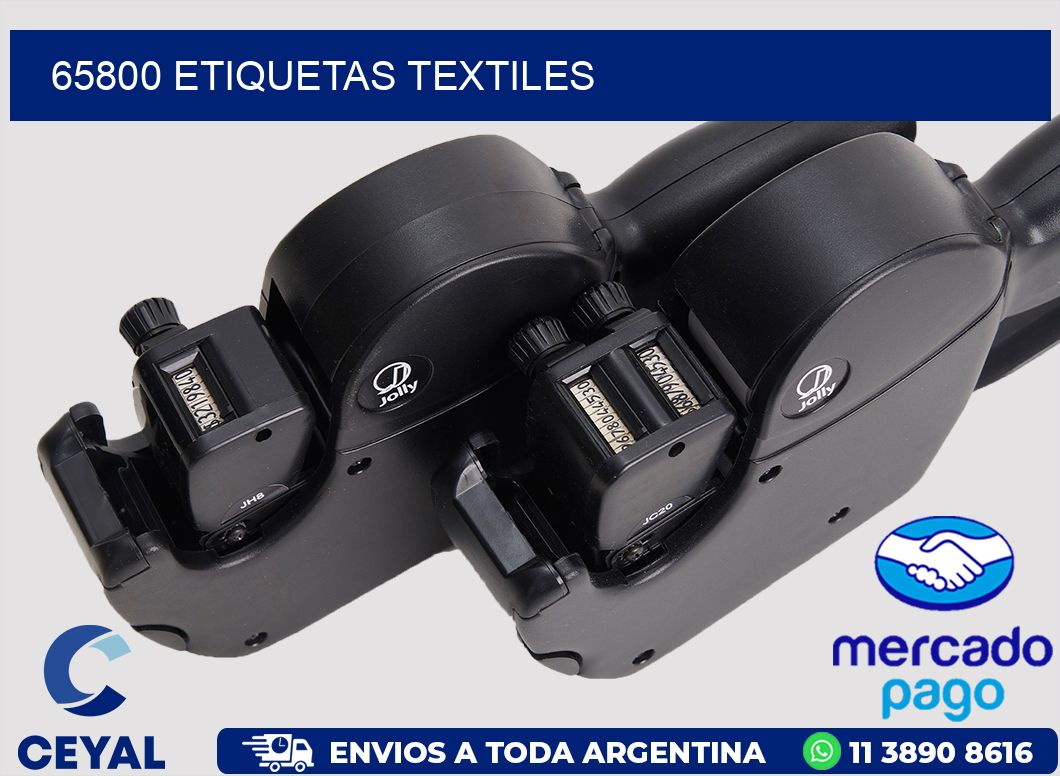 65800 ETIQUETAS TEXTILES