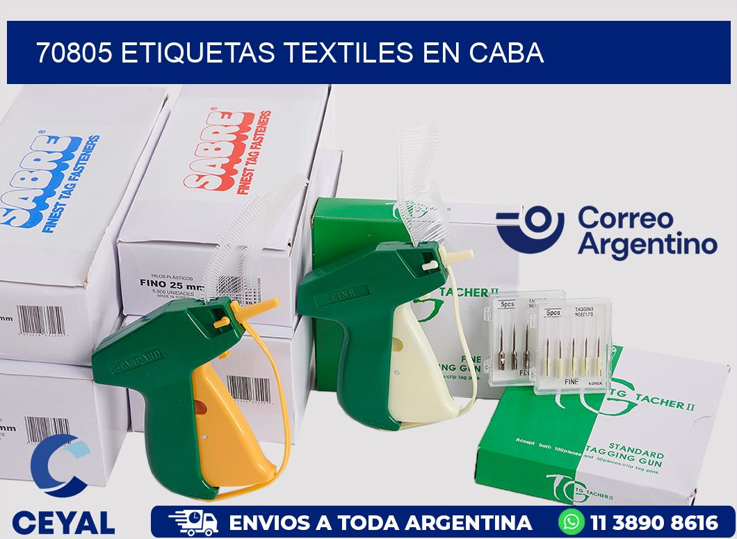 70805 ETIQUETAS TEXTILES EN CABA