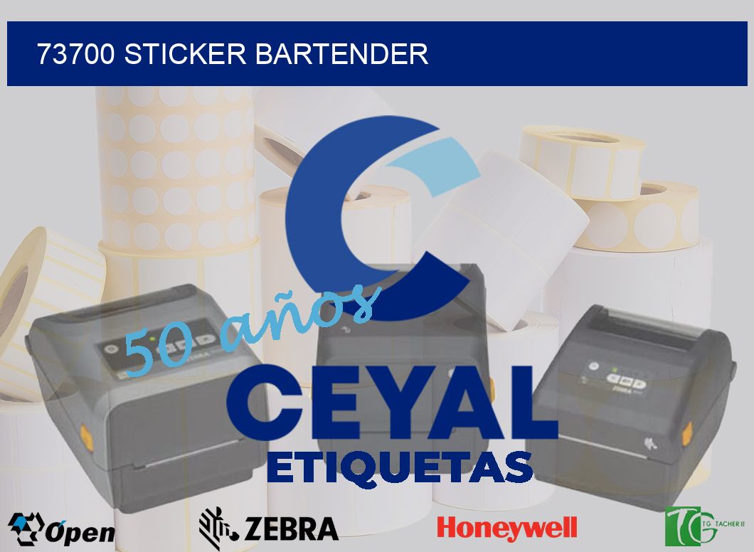 73700 STICKER BARTENDER