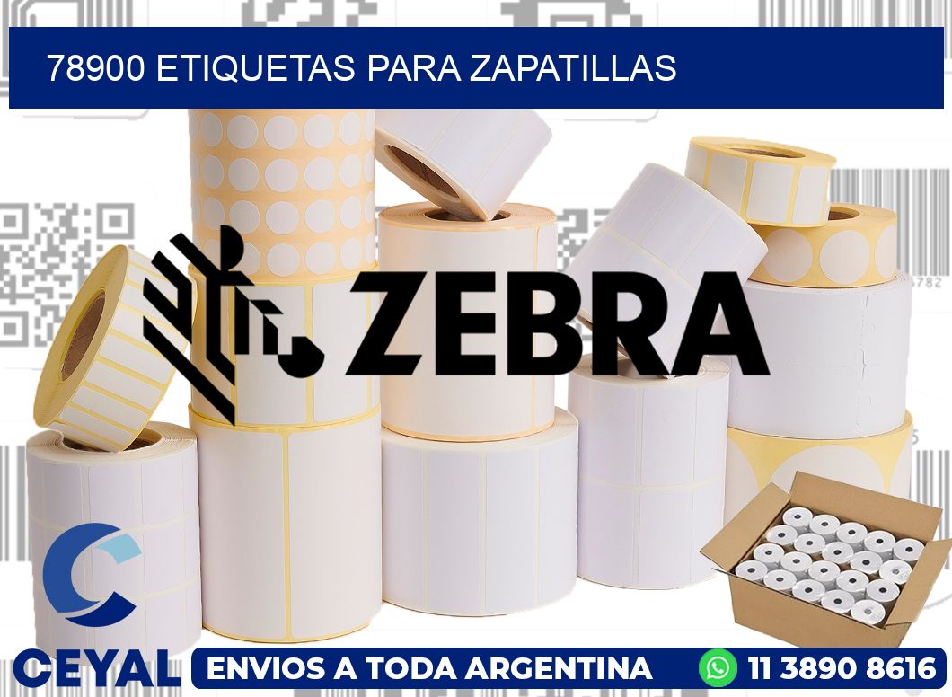 78900 ETIQUETAS PARA ZAPATILLAS