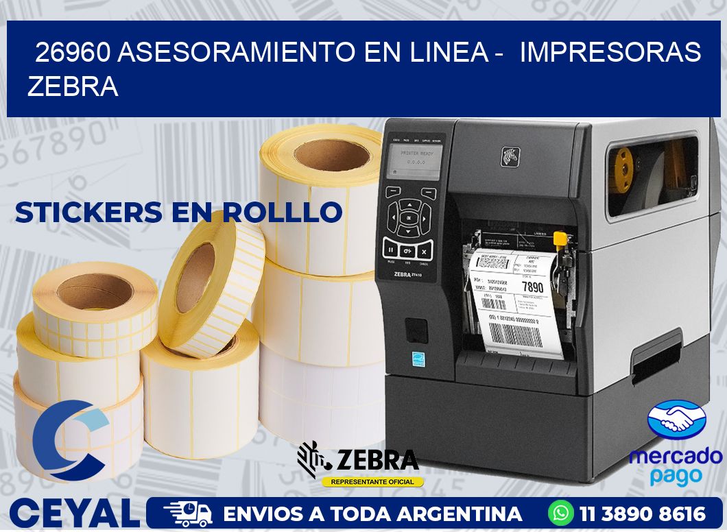 26960 ASESORAMIENTO EN LINEA -  IMPRESORAS ZEBRA